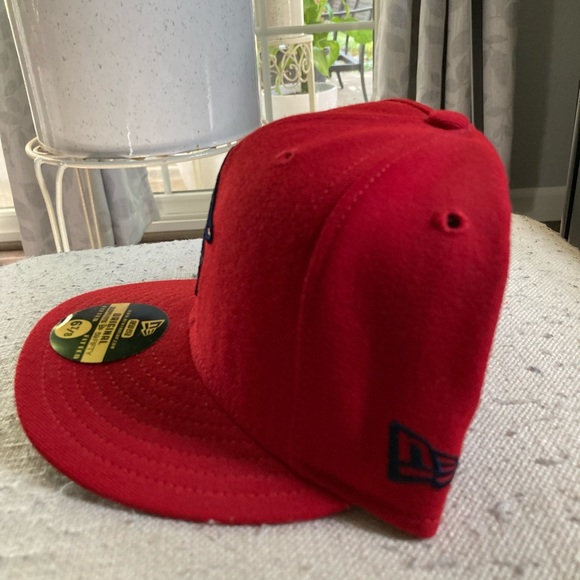 St Louis Cardinals New Era 59 Fifty Chinese Script Fitted Cap . Size 6 7/8 - Picture 6 of 8